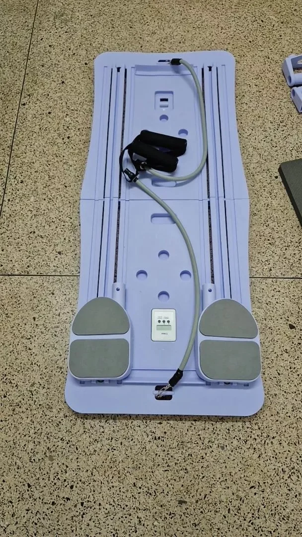 Customer photo of the Purple CoreForm Pilates Board unfolded
